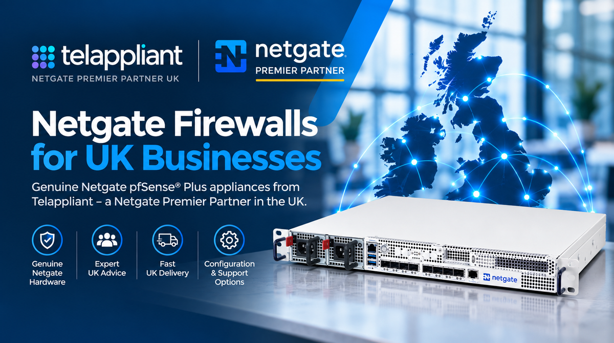 Netgate UK Premier Partner – pfSense® Firewalls & Security Appliances