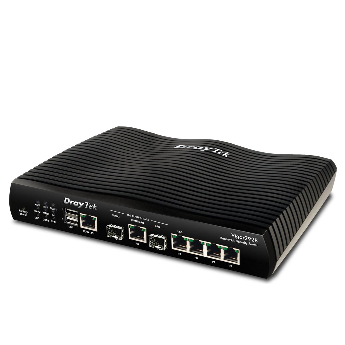 DrayTek Vigor 2928 Gigabit Triple-WAN VPN Router (No Wi-Fi)