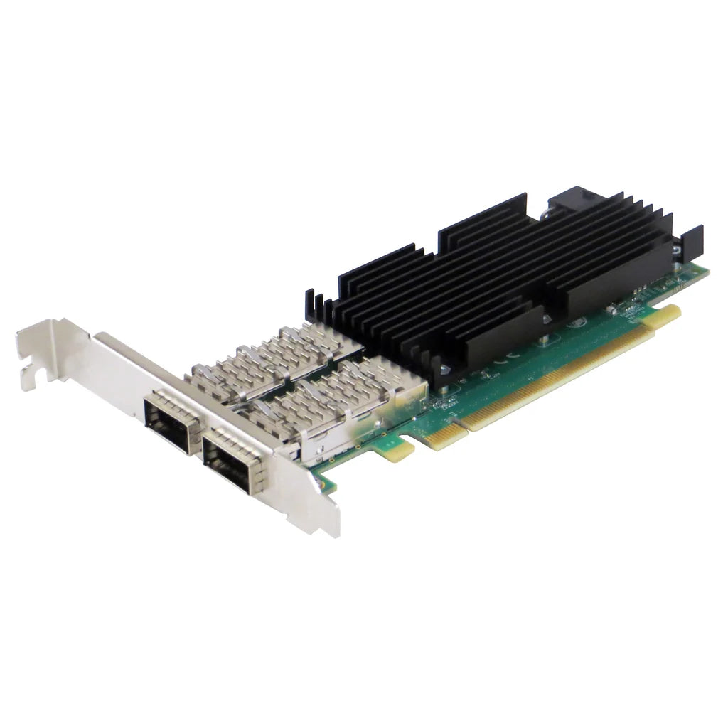2-Port 100 GBE (100GB Total Bandwidth) QSFP28 Card