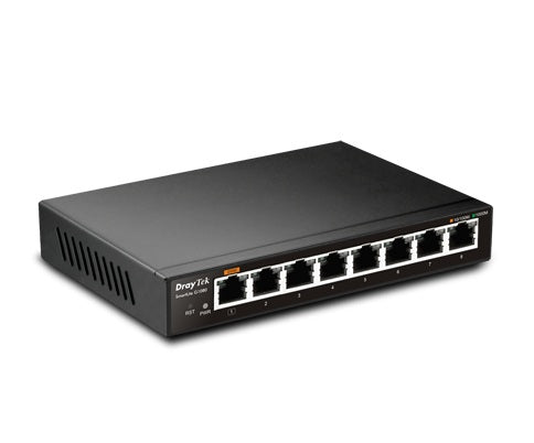 DrayTek VigorSwitch G1080 8-Port Gigabit Ethernet Switch